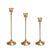 Brass Candle Holder Sample House Wedding Props Scandinavian Style Romantic Candlelight Dinner Creative Desktop Ornaments