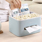 Desktop tissue box, multifunctional home storage box, paper drawer box