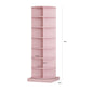 New 360-Degree Pink Rotating Shoe Cabinet with 7 Layers, Holds Up to 28 Pairs of Shoes