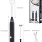 3-Piece Electric Milk Frother And Whisk Set