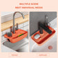 Faucet Splash Proof Drainage Rack, Sink Water Collection Pad, Kitchen Cloth, Sponge Wipe, and Drainage Storage Rack