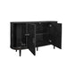 4-Door Storage Cabinet with Adjustable Shelves, TV Stand Console for Living Rooms and Bedrooms