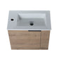 Bathroom Vanity with Sink 22 Inch for Small Bathroom,Floating Bathroom Vanity with Soft Close Door,Small Bathroom Vanity with Sink, 22x13 (KD-Packing)