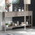 TREXM Rustic Entryway Console Table