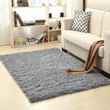 Super Soft Silk Wool Rug Indoor Modern Shag Area Rug Silky Rugs Bedroom Floor Mat Baby Nursery Rug Children Carpet