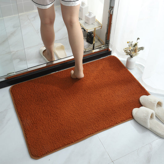 Bathroom Floor Mat Absorbent Door Mat Bathroom Non-Slip Mat Into The Home Bathroom Thickened Washable Mat