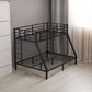 Metal Twin XL over Queen Bunk Bed for Teens and Adults,Space-Saving/Noise Reduced/No Box Spring Needed