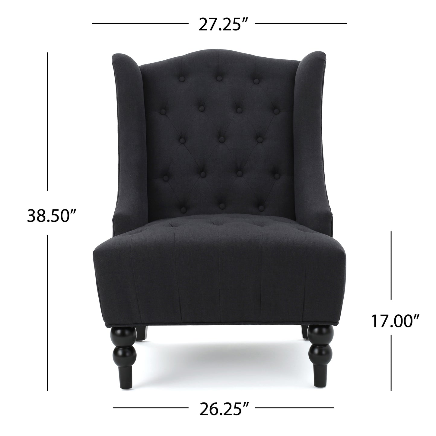 Toddman Hi-Back Club Chair, Comfortable and Stylish Design for Living Rooms and Offices