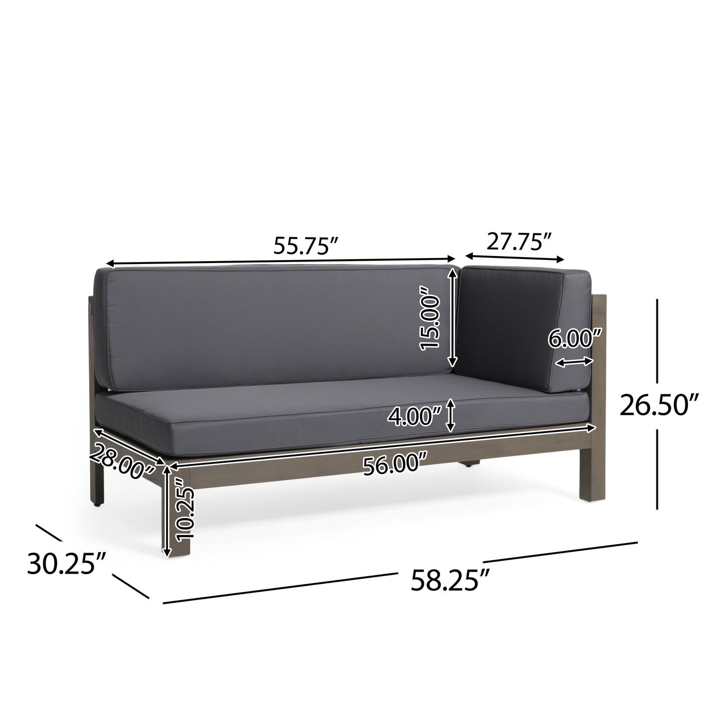 BRAVA Corner Bench Set, Stylish and Functional Seating for Living Rooms and Dining Areas