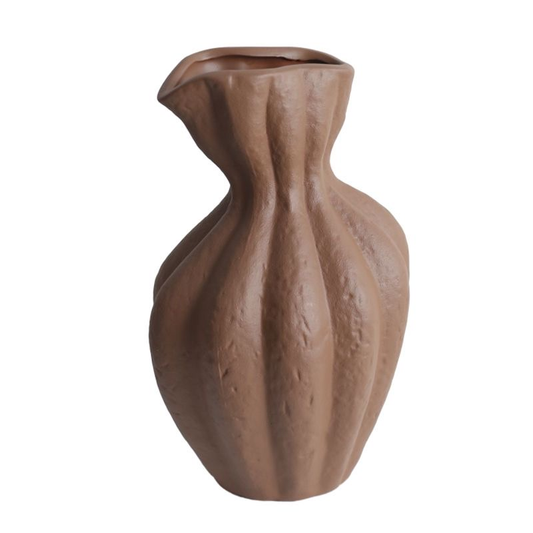 Entrance wine cabinet decoration home living room art display cabinet decoration coarse pottery vase