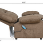 Recliner Chair with Message and Heater, Recliner Chair for Adult, Manual Control Message Chair