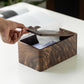 Black Walnut Solid Wood Tissue Box Drawer