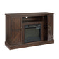 Farmhouse Classic Media TV Stand Antique Entertainment Console for TV up