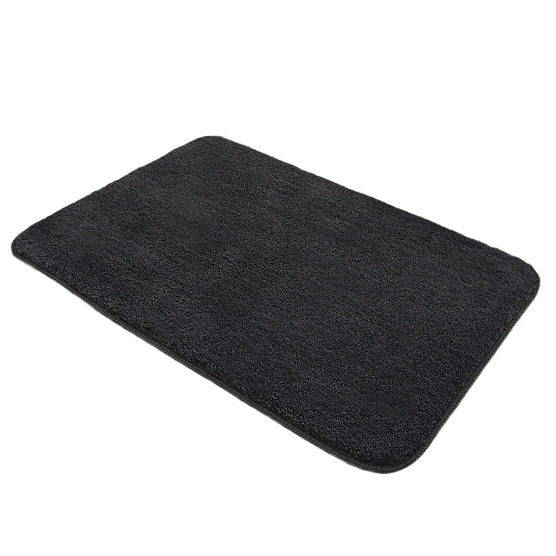 Non-Slip Rubber Mat for Bathroom and Entry Door - Household Floor Mat & Business Dust Mat, Effective Dirt Prevention