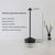 Modern and Simple Metal Luxury Table Lamp, Living Room, Bedroom, Bedside Study, Creative and Warm LED Dimming