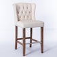 A&A Furniture Counter Height Bar Stools Upholstered