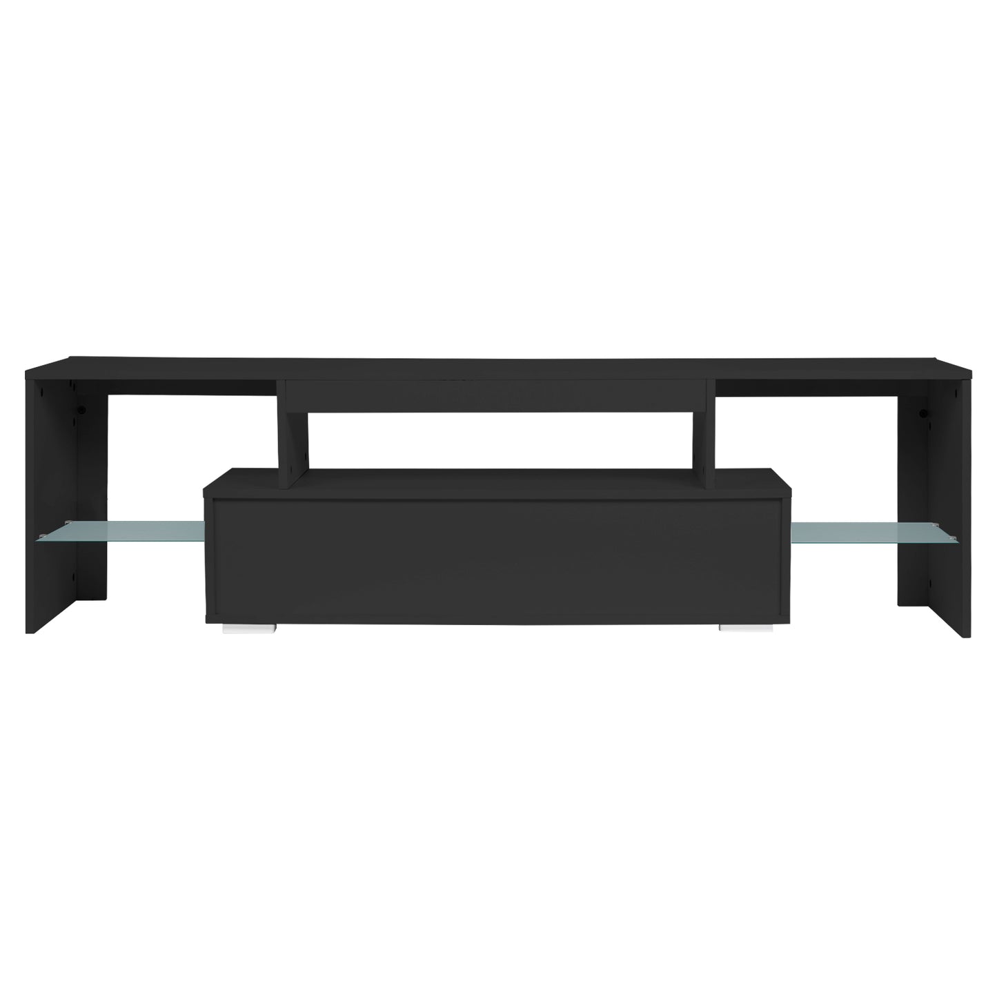 LED TV stand modern TV stand with storage Entertainment Center with drawer TV cabinet