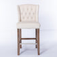 A&A Furniture Counter Height Bar Stools Upholstered