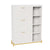 Shoe Cabinet with 3 Flip Drawers & Open Shelves, Modern Entryway Shoe Storage Cabinet Slim, Narrow Hidden Shoe Rack for Heels