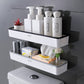 Storage Artifact Above the Toilet Bathroom Bathroom Wall Mounted Non Perforated Multifunctional Toilet Storage Rack