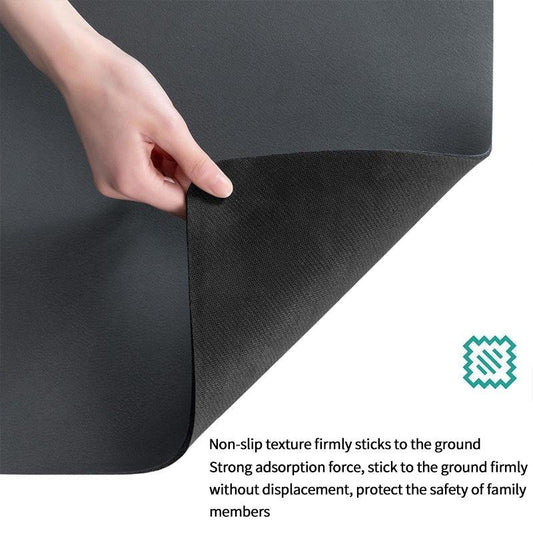 Kitchen Countertop Absorbent Draining Mat Soft Mat Water Coaster No-Rinse Insulation Mat