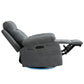 270-Degree Rotating Electric Recliner with LED Light, USB+C Charging Port, and Adjustable Backrest