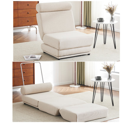 Single Sofa Chair Foldable Single Sofa Bed with Pillow,Portable Foldable Sofa Bed,Leisure Sofa Chair,Easy to Store