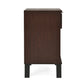 Walnut Tall End Table, Elegant and Functional Design for Living Rooms and Bedrooms