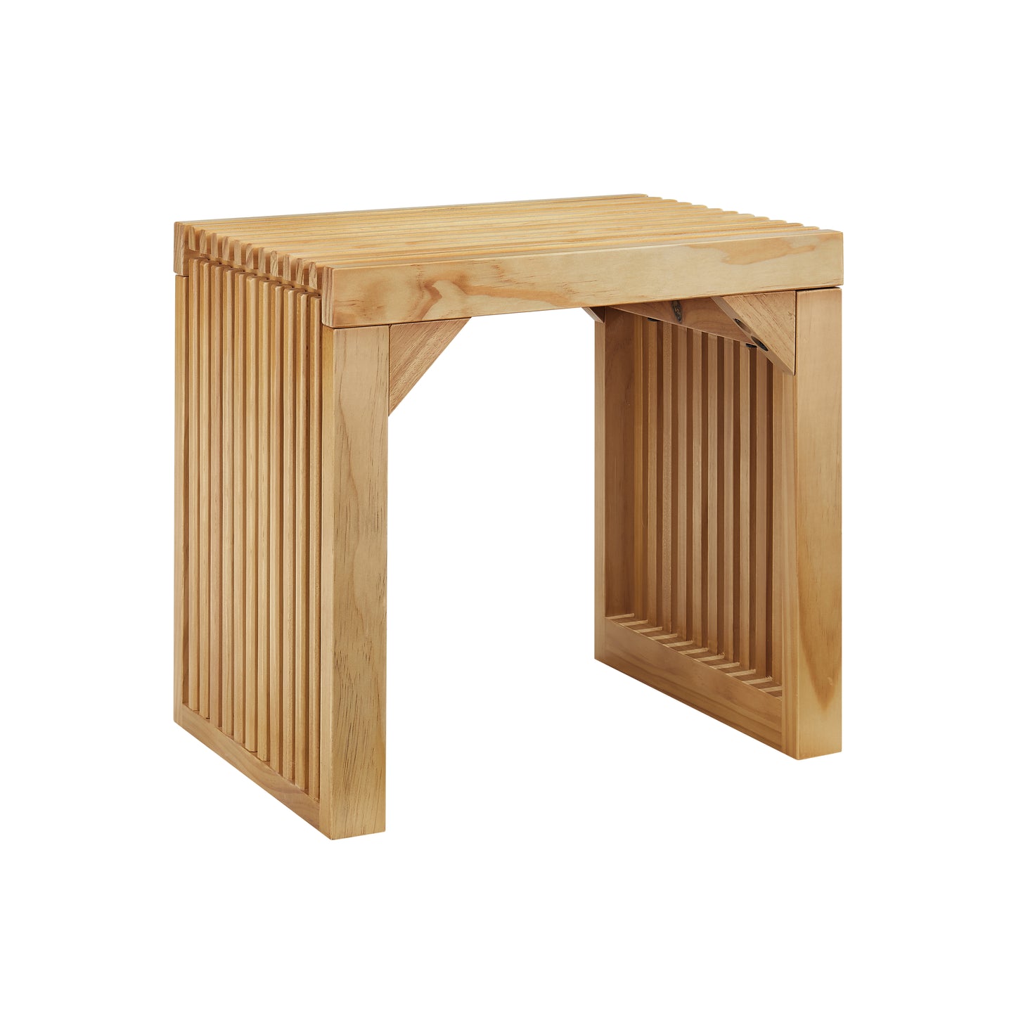 Pine Dining Bench and Table Set, Indoor Wood Design for Entryways, Living Rooms, and Kitchens