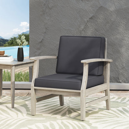 PERLA CLUB CHAIR, LIGHT GREY