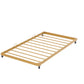 Daybed sofa bed metal framed with trundle twin size  golden 77'' L x 40.6'' W x 14.5''H