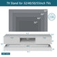 51.18inch WHITE morden TV Stand with LED Lights high glossy front TV Cabinet color:WHITE