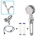 Propeller Shower Turbocharged Shower Head Shower Head Shower One-Button Water-Stop Shower