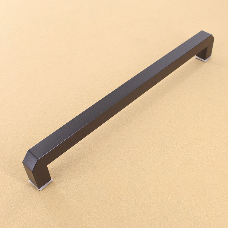 Shower Room Glass Door Handle Matte Black Bathroom Door Handle Sand Black Shower Room Black Stainless Steel Door Handle