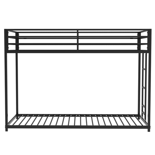 Adam Twin over Twin Metal Bunk, Black