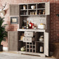 Coffee bar cabinets, kitchen cabinets with storage rooms, farmhouse wine cabinets with drawer racks and cabinets, dining cabinet