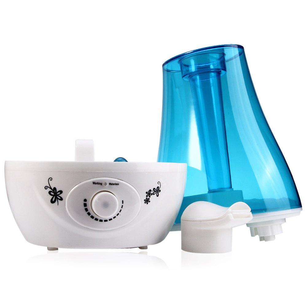 Humidificador ultrasónico, minihumidificador aromático, purificador de aire con lámpara LED, humidificador para difusor portátil