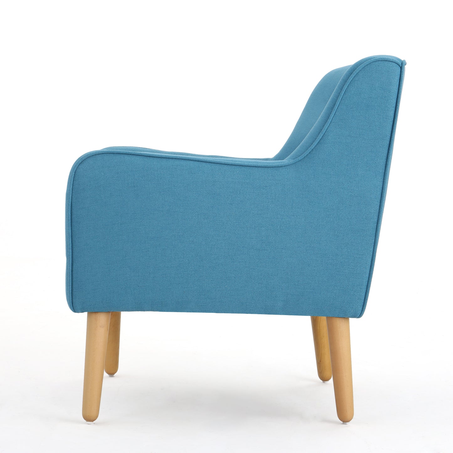 Teal Arm Chair, Modern Upholstered Design for Living Rooms, Bedrooms, or Offices