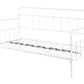 Metal Frame Daybed with trundle（white）