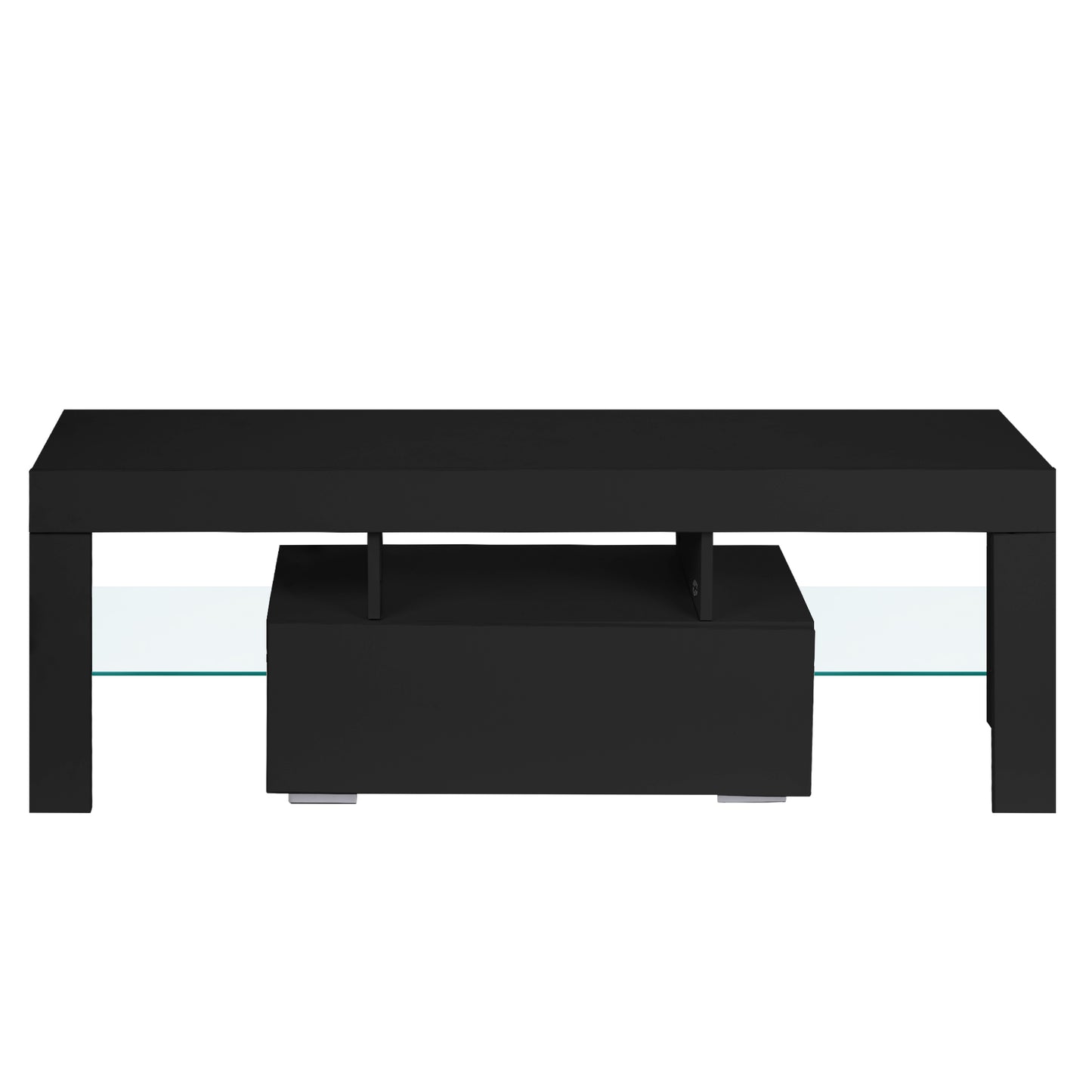 TV stand with Storage 43 inch LED Modern TV Media Console Entertainment Center with Drawer TV cabinet