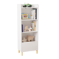 Kids 4-Tier Bookcase Children's Book Display Bookshelf Toy Storage Cabinet Organizer for Children's Room Playroom