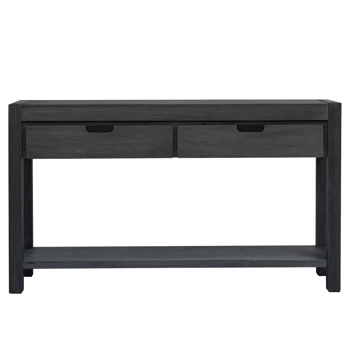 U_STYLE Console Table Entryway Table for Hallway Living Room with 2 Drawers and 1 Shelf