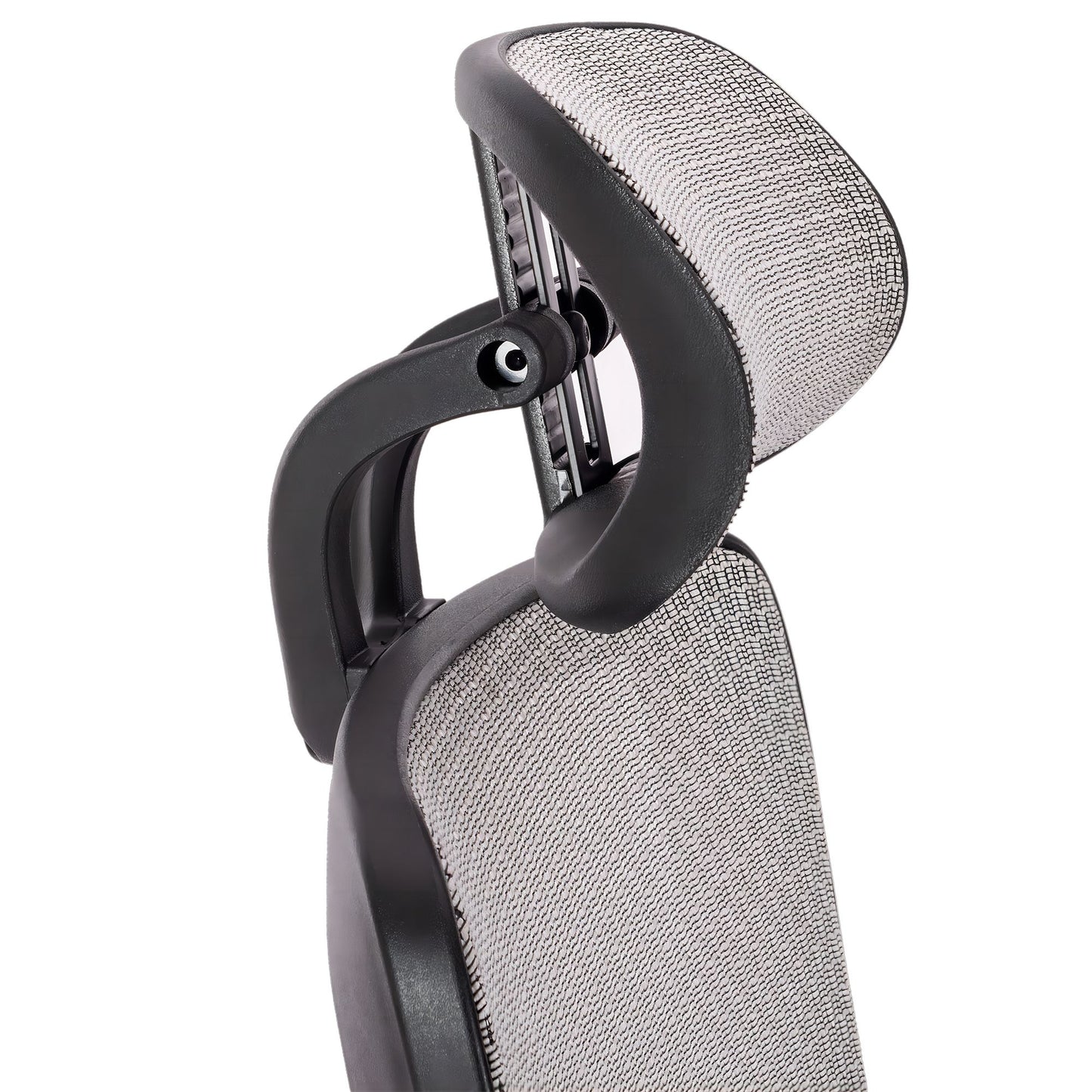 GREY Ergonomic Mesh Office Chair High Back - Adjustable Headrest with Flip-Up Arms