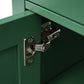 30-Inch Green Bathroom Vanity with Ceramic Sink and Ample Storage - Ideal Choice for Small Bathrooms