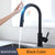 304 stainless steel kitchen faucet, hot and cold water pull-out vegetable basin sink faucet