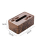 Black Walnut Solid Wood Tissue Box Drawer