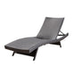 SALEM PE WICKER CHAISE LOUNGE