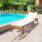 Chaise longue Summerland en malla blanca, cómoda y elegante para uso interior y exterior