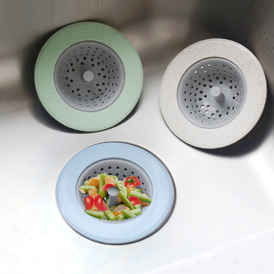 Filtro de fregadero de cocina, desagüe de piso, tapón para el cabello, tapón para el lavabo del baño, colector de baño, cubierta del colador del fregadero, accesorios para herramientas 