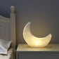 Internet celebrity ins moon night light warm atmosphere decorative ornaments resin moon table lamp simple bedroom bedside lamp